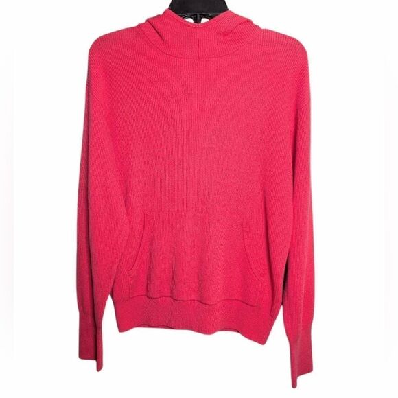 TOMORROWLAND Sweaters - Macphee Tomorrowland Japan Luxe Pink Cotton Wool Hoodie Womens S Sweater